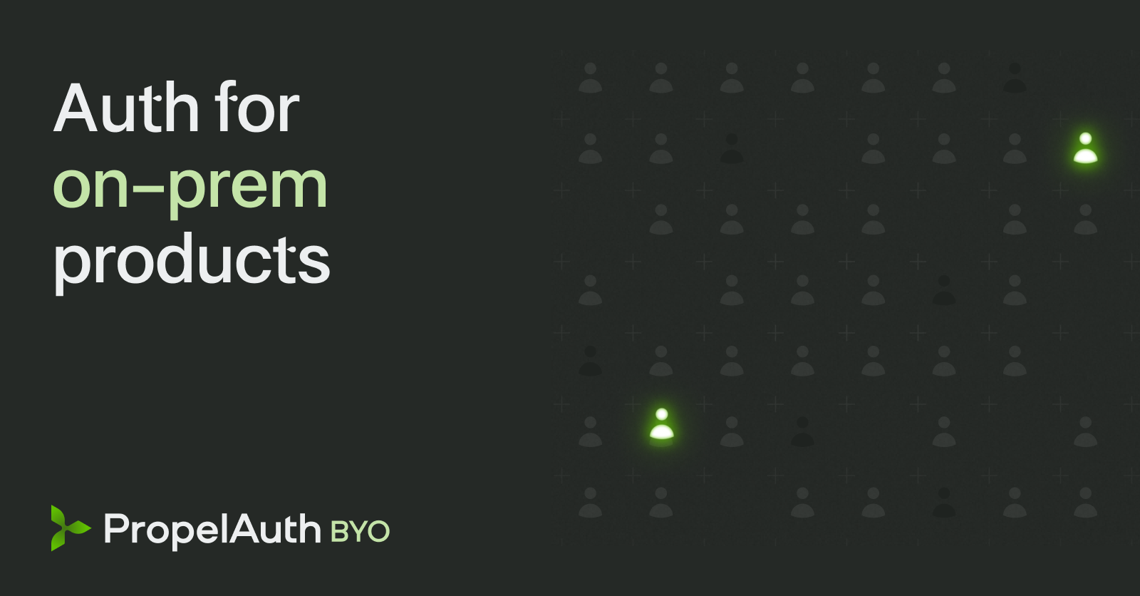 Auth for on-prem products