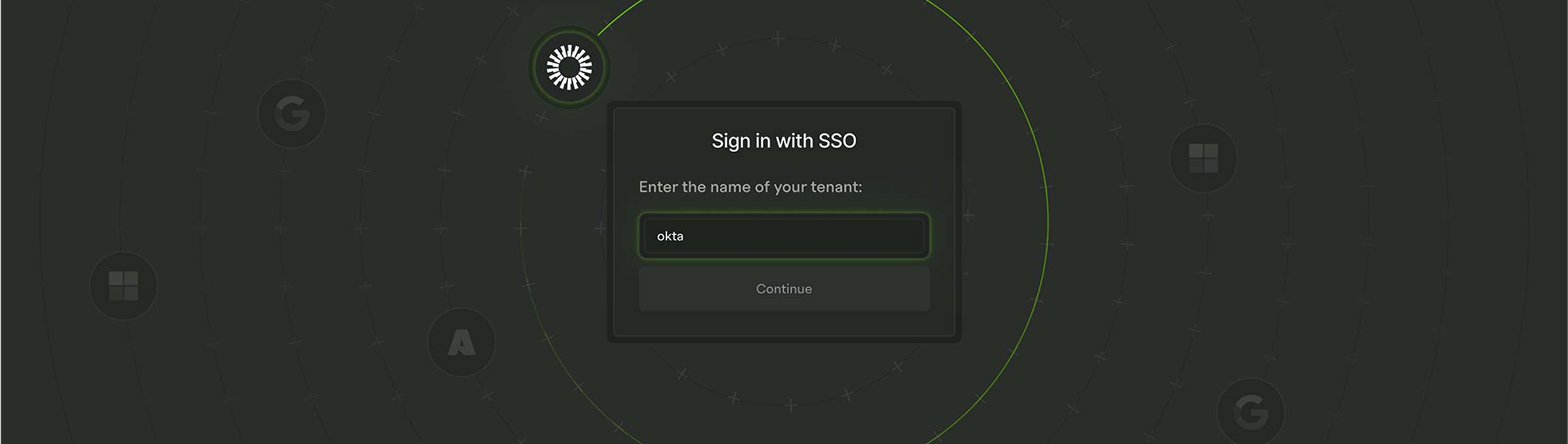 Image showing an SSO connection infographic